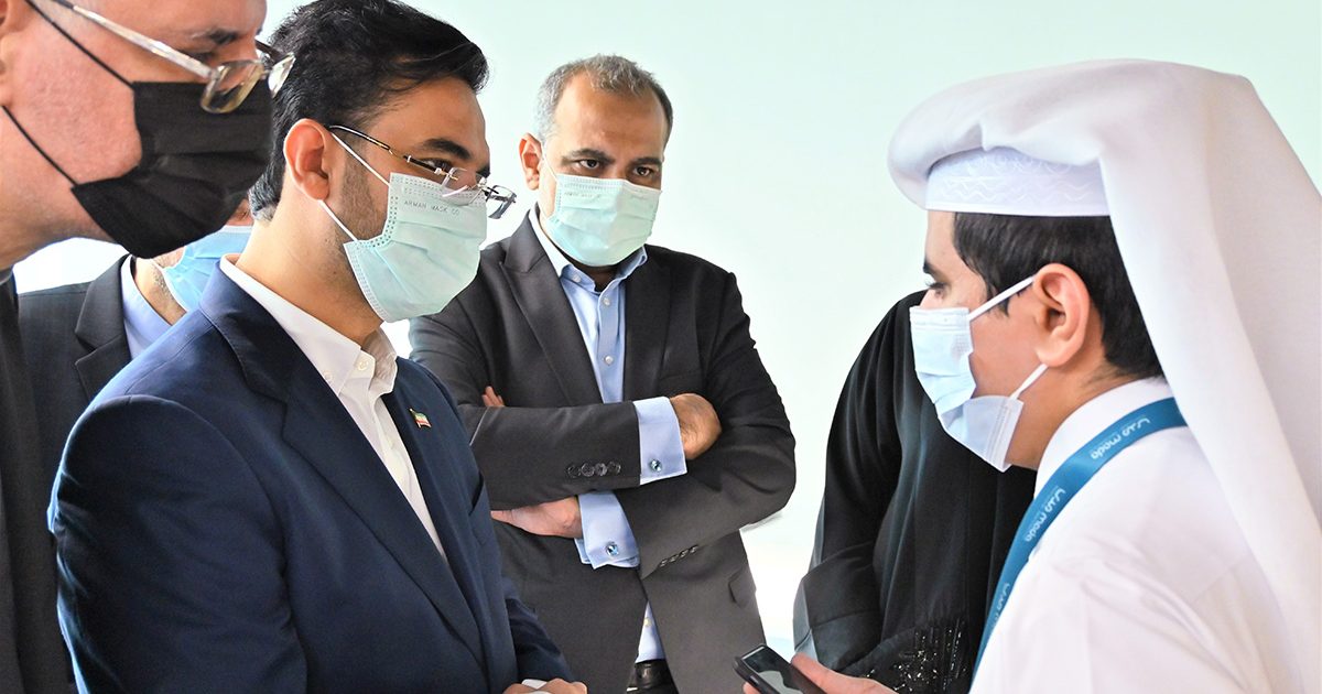 The visit of Iranian Minister of Information and Communications Technology