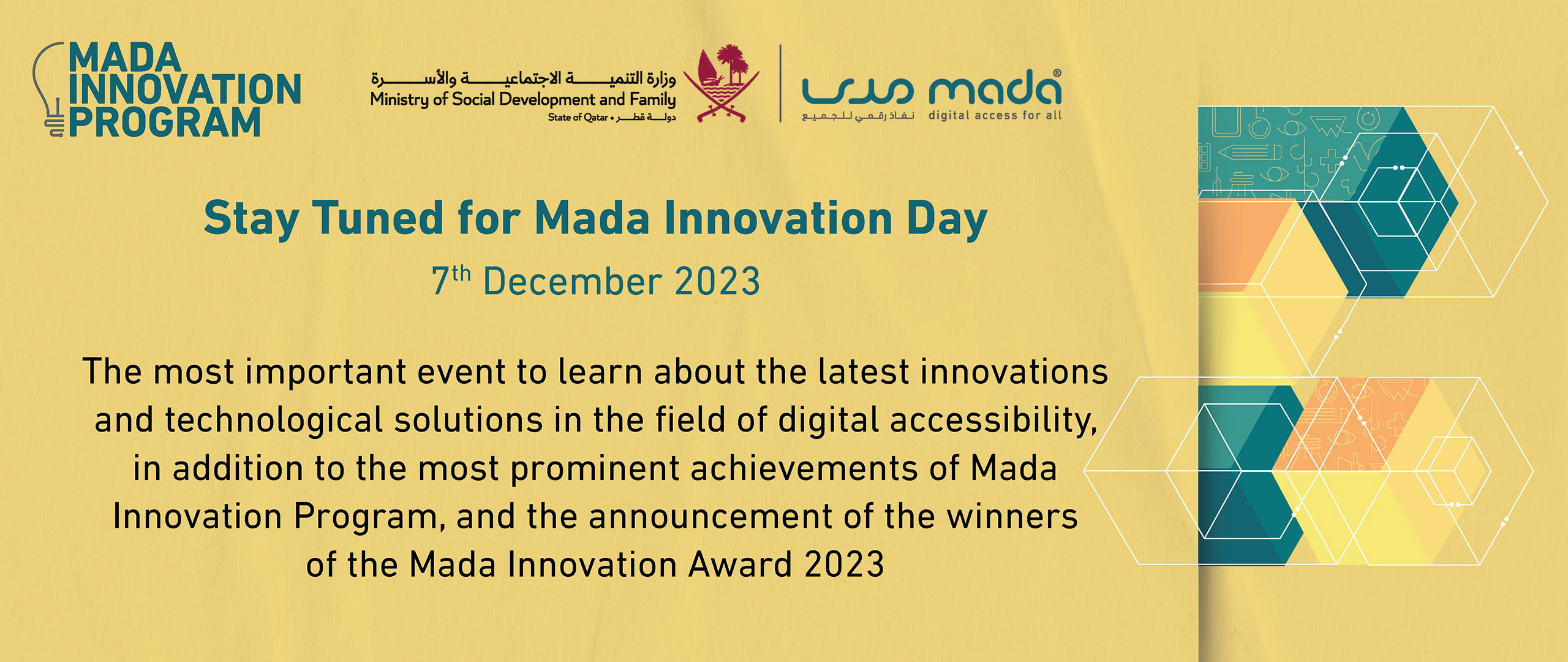 Stay Tuned for Mada Innovation Day